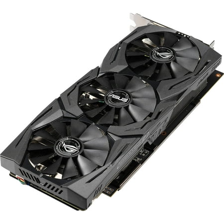 ASUS ROG Strix Radeon RX 590 8G Gaming GDDR5 DP HDMI DVI VR Ready AMD Graphics Card (ROG-STRIX-RX590-8G-GAMING) (Best Graphics Card For Amd Processor)