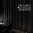 thumbnail image 2 of Cortinas separadoras de ambientes Hoeflife Blackout para techo, color negro, 2 of 7