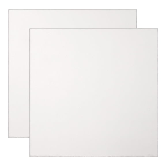 Pure Grade TA1 Titanium Plate Sheet,100x100x0.5mm Corrosion Resistance Titanium Metal Sheet 2 Pcs