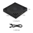thumbnail image 6 of TSV Vertical Cooling Stand for Xbox Series X Console with 2 Turbo Cooling Fans, 3 USB Hubs Ports, 3 Levels Adjustable Fans Speed, LED Indicators, USB Cable, 6 of 6