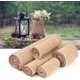 thumbnail image 4 of Camino de mesa de arpillera Camino de mesa de arpillera de estilo natural vintage para decoraciones de eventos de fiestas de bodas (15 cm * 10 m) TUNC Sencillez, 4 of 5