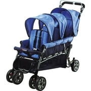 Foundations Trio Triple Tandem Stroller,