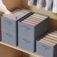 thumbnail image 2 of Organizadores de almacenamiento de armario para ropa, artefacto de almacenamiento de camisetas, Jeans, ropa interior, pantalones, caja organizadora de cajones de armario, 2 of 4