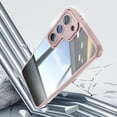 thumbnail image 5 of for Samsung Galaxy S23 Plus Case Clear Slim, [Built in Lens Protector] [Non Yellowing] TPU Bumper Transparent Back Hard Shell Shockproof Thin for Men Women for Samsung Galaxy S23 Plus, Pink, 5 of 5