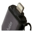 thumbnail image 3 of Store 'n' Go Dual Usb 3.0 Flash Drive For Apple Lightning Devices, 64 Gb, Graphite, 3 of 6
