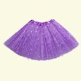 thumbnail image 5 of AKAFMK Baby Girl's Rainbows Tutu Skirt,Tulle Princess Ballet Dress,Toddler Girls Cute Party Dance Solid Color Net Yarn Sequins Star Tulle, 5 of 5