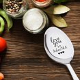 thumbnail image 2 of POINTERTECK 1Pc Stainless Steel Coffee Spoon Dessert Spoon Engraved Spoon Valentine\‘S Day Personalized Gift Spoon, 2 of 5