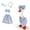 Blue2067, variant on Bklubk 7 Inch Desktop Gooses Rustics Style Decorative Miniature Office Desk Gooses