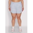 thumbnail image 3 of Womens Plus Size Smocked Dolphin Shorts, 3 of 4
