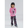thumbnail image 2 of Barbie Toddler Girls T-Shirt and Pants Pink / Black 3T, 2 of 5