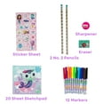 thumbnail image 2 of Innovative Designs Gabbys Dollhouse Color and Roll Activity Set with Carrying Case, Stickers, & Art Supplies, 2 of 5