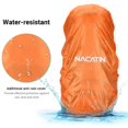 thumbnail image 6 of Hiking Backpack 60L NACATIN Lightweight Mountaineering Backpack, Climbing Rucksack for Travel, Water-Resistant, Green, 6 of 7