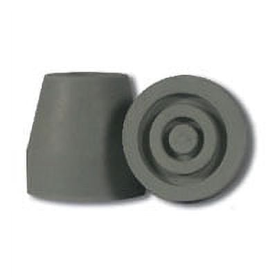 Harvy Walker Tips, Grey, Model No : 21, Size: 1-1/8 inches - 4 Each