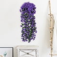 thumbnail image 4 of PEIBang Faux Hanging Plants,Artificial Hanging Flowers Fake Flower Vines for Indoor Outdoor Garden Porch Wedding Wall Decor, 4 of 6