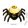 thumbnail image 3 of WSZZL Halloween LED Spider Night Light - Spooky Decorative Candle Lamp for Halloween Party, Home Decor, and Outdoor Decoration - Battery Operated Electric Candle with Red Eyeballs, 3 of 4