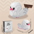 thumbnail image 4 of Cartoon Cute Bird Animal Series Gift Box Set Decoration, Educational Building Blocks, DIY Birthday Gift, Building Blocks Toys Easter Gift, 4 of 5