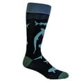 thumbnail image 7 of Men's Scuba Shark Socks Funny Shark Week Scuba Dive Ocean Vacation Novelty Footwear, 7 of 7