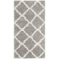 thumbnail image 3 of Parma Lyssa Geometric Shag Area Rug by Chateau Lyon, Grey/Cream, 6'7" x 6'7" Square, 3 of 11