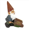 thumbnail image 3 of Design Toscano QM2433000 Statue de Nain de Jardin Brouette, 12 Pouces, Multicolore, 3 of 7