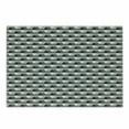 thumbnail image 1 of Geometric Cutting Board, Concrete Geometric Patterns with Odd Minimalist Linked Shapes Image Print, Decorative Tempered Glass Cutting and Serving Board, Small Size, Grey Black White, by Ambesonne, 1 of 1