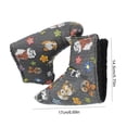 thumbnail image 3 of pitrice Golf Putter Head Cover Waterproof Headcover Cartoon Animal Shaped Protector Replacement Part Guard Covers Sporting Accessories Black, 3 of 5