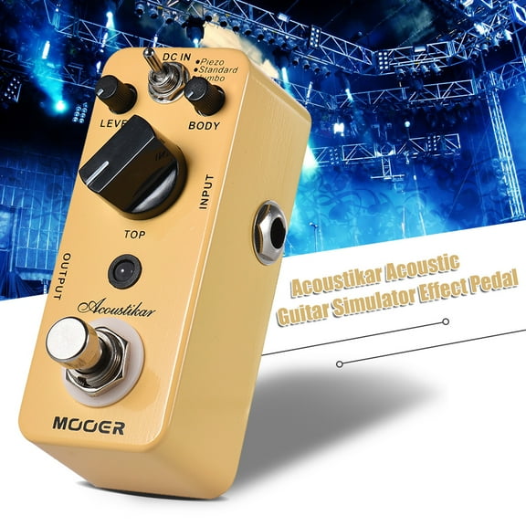 MOOER Effect Pedal,Pedal 3 Modes