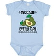 thumbnail image 3 of Inktastic Avocado Every Day Boys or Girls Baby Bodysuit, 3 of 5