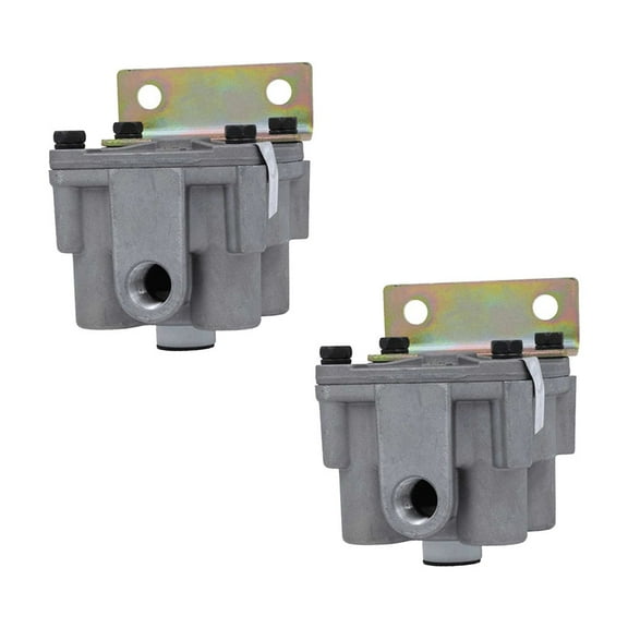 2 Pack R-12 Brake Relay Valve Replaces 102626 Bendix 102166 102626NP, Freightliner BW 102626 102626N
