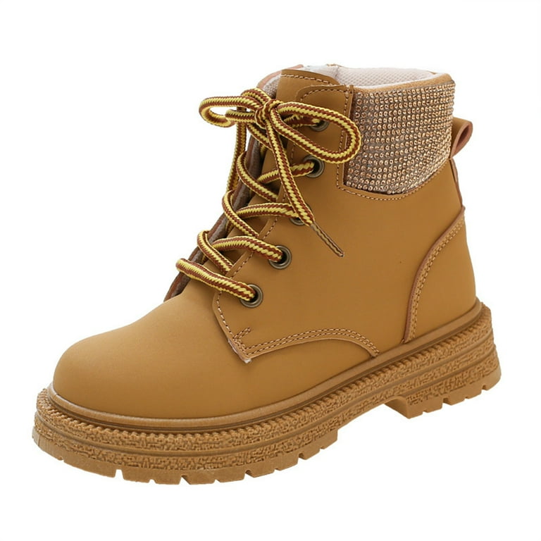 2DXuixsh Girls Winter Boots Anti Slip Boots for Middle Large