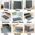 thumbnail image 5 of MK Gdledy Premium Cat Scratching Pad, Self-Adhesive Anti-Scratch Furniture Protector, Wall & Door Climbing Mat for Cats, Durable Woven Material,40" x 16", 5 of 5