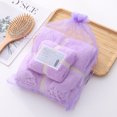 thumbnail image 1 of TopOne 2pcs Coral Fleece Luxury Linen Towel Set For Bathroom High Absorbent Quick Drying, 1 of 2