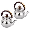 thumbnail image 1 of Hervidor de té silbante Baoblaze 0.6L Acero Inoxidable 2pc, 1 of 8