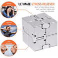 thumbnail image 2 of Fidget Cube Nouvelle Version Jouets Fidget pour Doigts - Infinity Cube Prime pour Soulager le Stress et l'Anxiété/TDAH, Ultra Durable, 2 of 6
