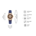 thumbnail image 3 of Correa para mujer, esfera de hoja, juego de reloj de cuarzo con pulsera de estrella, regalo, 3 of 5