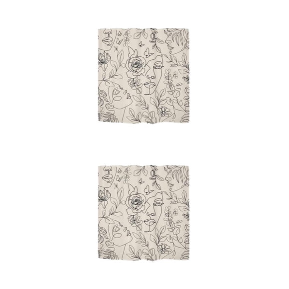 Cortina de ducha impermeable Toystoory para decoración de baño elegante 90x180cm