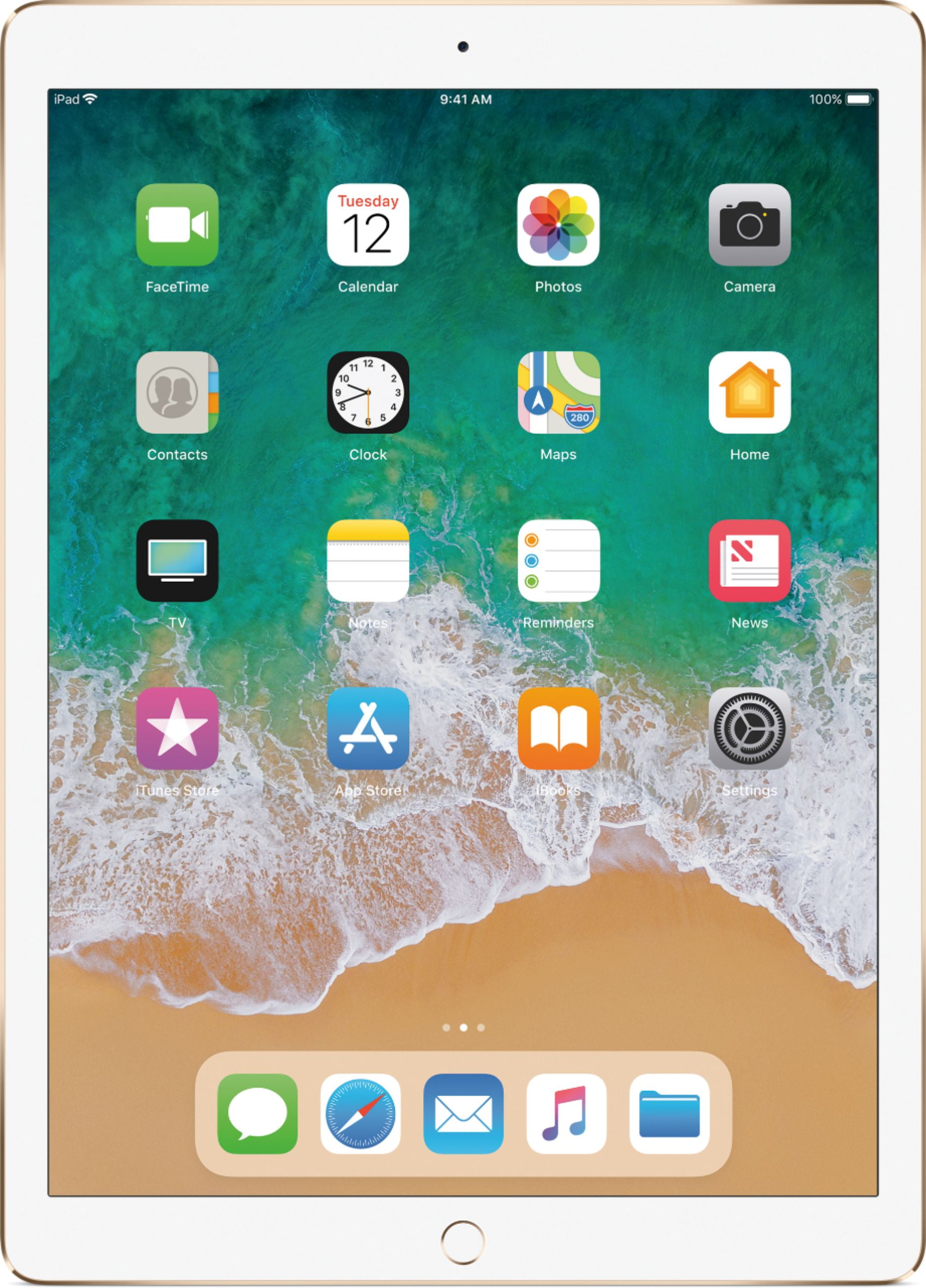 Open Box Apple ipad pro 2nd Generation 512 GB Wi-Fi+Cellular Gold