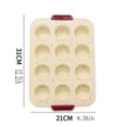 thumbnail image 2 of Clearance!Molde para pastel Circular de cocina para el hogar,bandeja para hornear pasteles antiadherente espesada,molde para hornear, 2 of 3