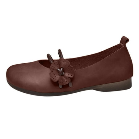 

Mackneog Womens Breathable Lace Up Shoes Flats Casual Shoes Gift on Clearance