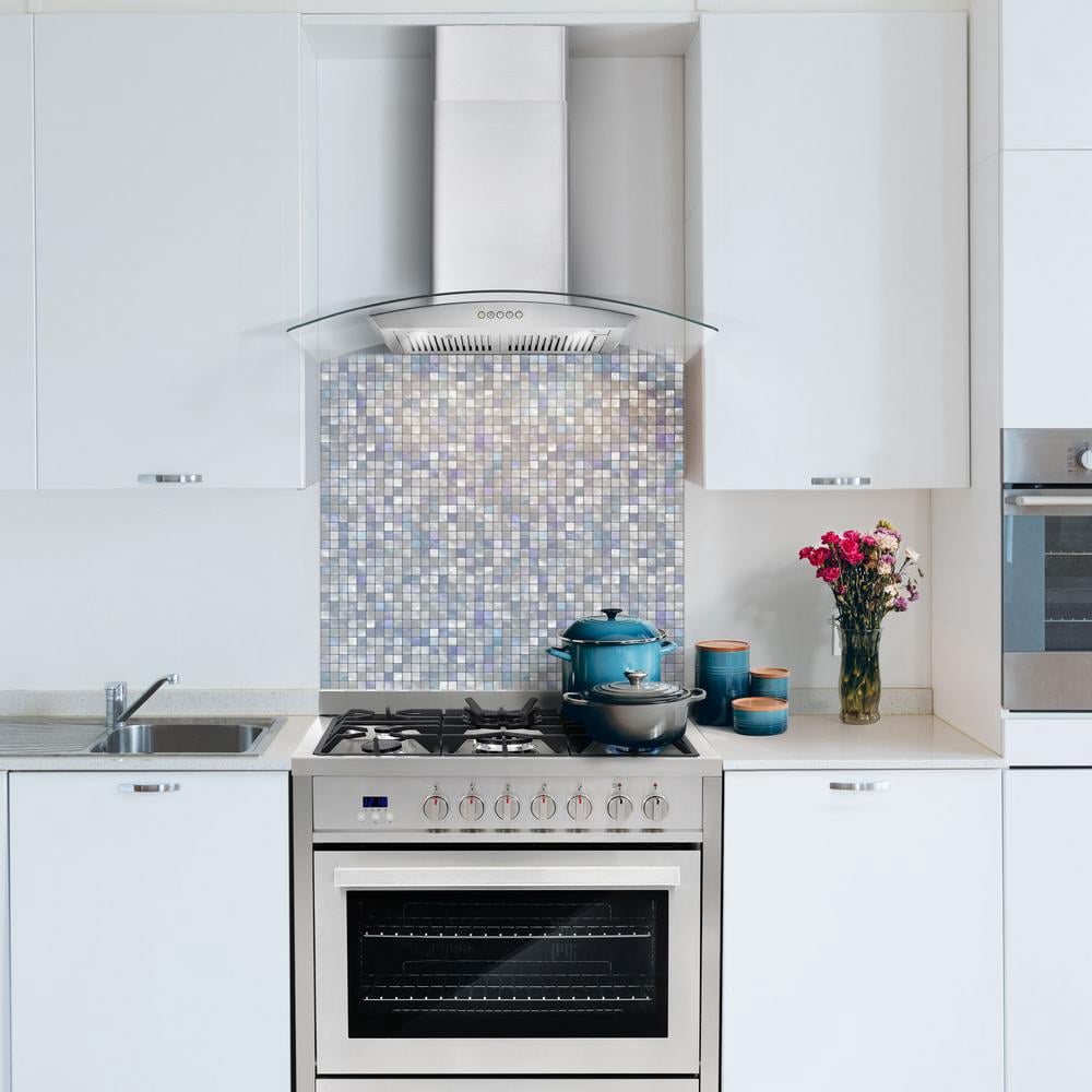 36 in. Vista Collection 380 CFM Ducted Wall Mount Range Hood, Button Controls, LED Lights, Stainless Steel