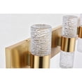 thumbnail image 6 of Vega 6 light Gold LED Wall Sconce, 6 of 13