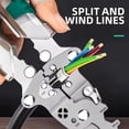 thumbnail image 4 of 8 in 1 Wire Stripping Pliers Multi-Functional Tool with Cutter Crimper Voltage Tester for Home Repair and Circuit Maintenance, 4 of 8
