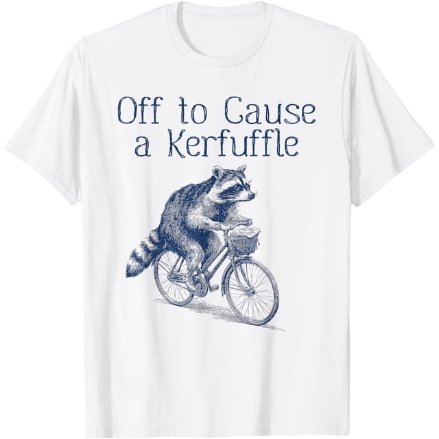 Funny Raccoon Tomfoolery Meme - Camiseta