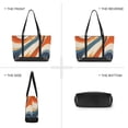 thumbnail image 6 of FORMRS Canvas Laptop Tote Bag for Women with 15.6" Computer Compartments Shoulder Handbag, Beige Abstract Wavy, 6 of 7
