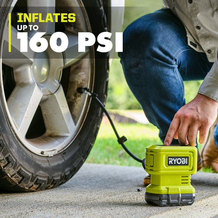 Ryobi One 18V High Pressure Digital Inflator Tool Only Walmart