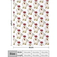 thumbnail image 3 of Yibo Australian Shepherds Dogs Super Soft Fuzzy Plush Blanket Kid's, Outdoor Blanket for Couch Sofa or Bed, Lightweight Blanket for Bed Couch Sofa Office Camping, 3 of 8