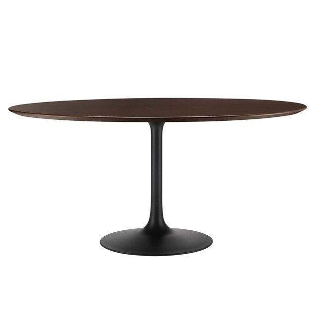 Lippa Table à Manger Ronde à Grain de Bois 60 Pouces