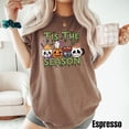 thumbnail image 3 of Unisex T-Shirt "Tis The Season" Halloween/Fall Style with Skull Drink Cup and Cute Creature Print - Fun and Unique Design, 3 of 7