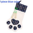 thumbnail image 1 of OurWarm Pet Dog Christmas Stocking Hanging Christmas Stocking with Large Paw for Christmas Indoor Decorations 18 x 11 Inch, 1 of 4
