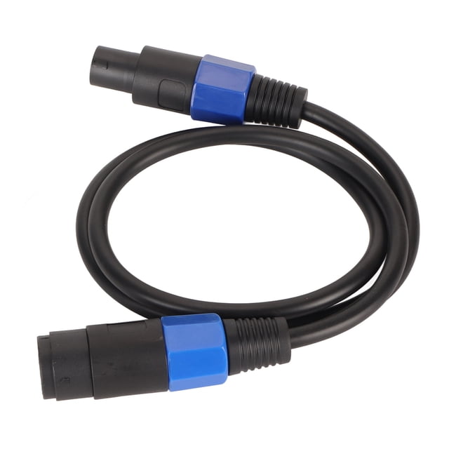 Cable De Altavoz Profesional, Cable Amplificador De Escenario, Seguro, Estable, Bloqueo De Rápido De 3,3 Pies Para Conexión