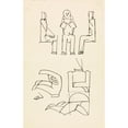 thumbnail image 2 of Henri Gaudier-Brzeska 11x14 Gold Ornate Wood Frame and Double Matted Museum Art Print Titled - Five Figure Studies (1910 - 1915), 2 of 4